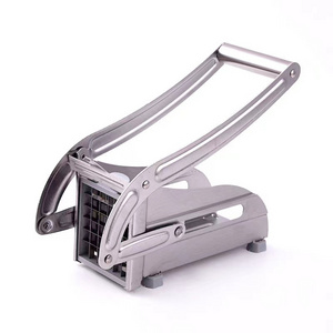 Multifunctional Potato Chip Chopper French Fry Cutter Veg Slicer Stainless Steel Manual Potato Cutter Slicer