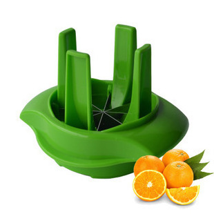 Kitchen Tools Stainless Steel Cutting Blades Manual Food Chopper Lemon & Lime Wedge Slicer Cutter