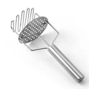 Kitchen Hand Tool Fruit Vegetable Ricer Potato Puddler Stainless Steel Hand Potato Masher