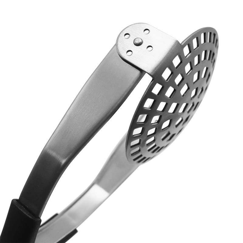 Kitchen Long Handle Stainless Steel Head Manual Fruit Mashed Folding Potato Masher Ricer Garlic Masher