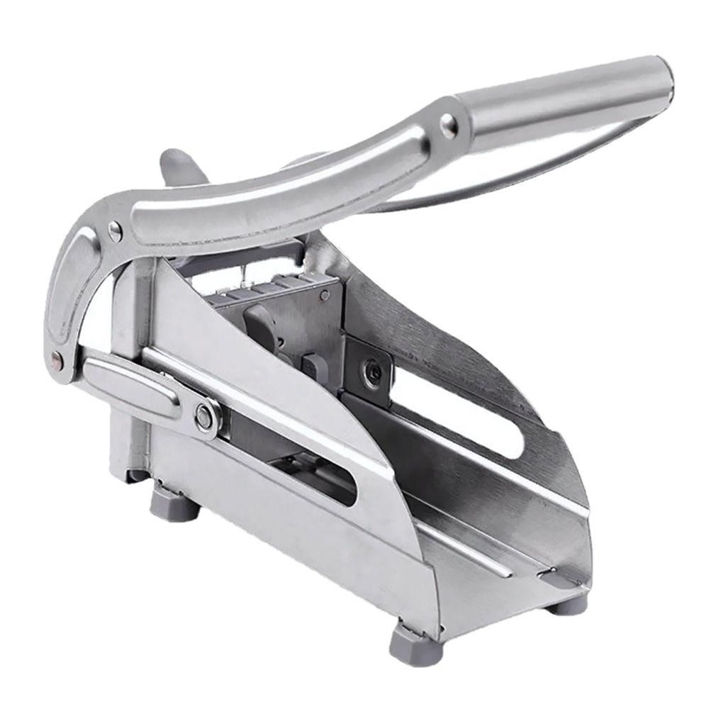 Multifunctional Potato Chip Chopper French Fry Cutter Veg Slicer Stainless Steel Manual Potato Cutter Slicer