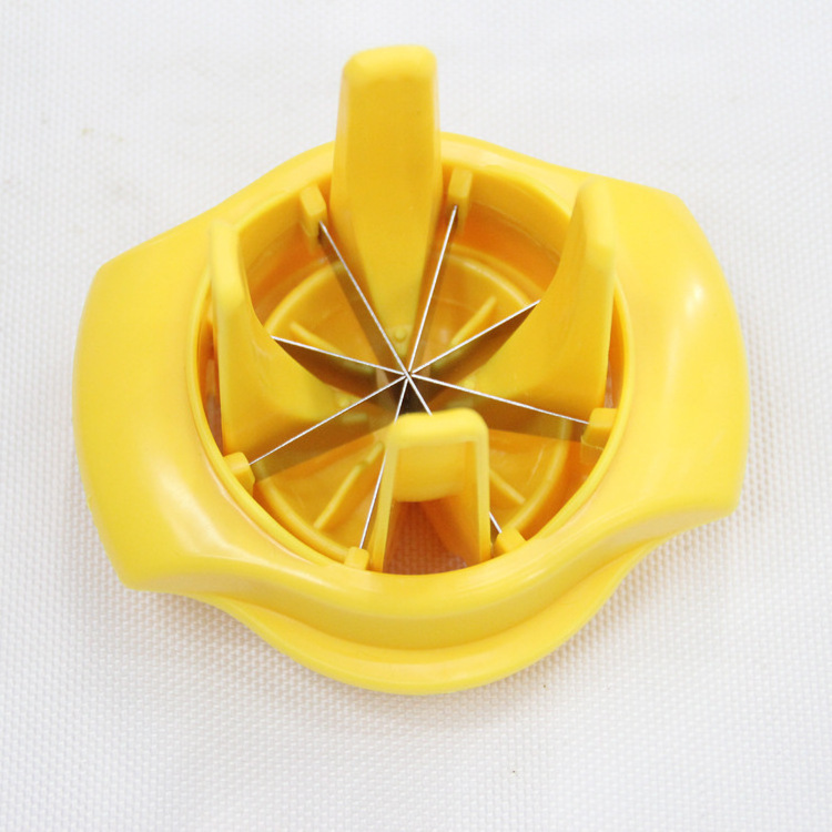 Kitchen Tools Stainless Steel Cutting Blades Manual Food Chopper Lemon & Lime Wedge Slicer Cutter