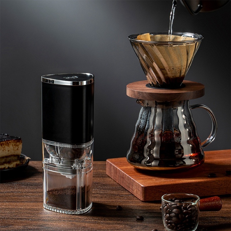 Small Kitchen Portable Mini Coffee Mill USB Charging Automatic Electric Coffee Bean Grinder