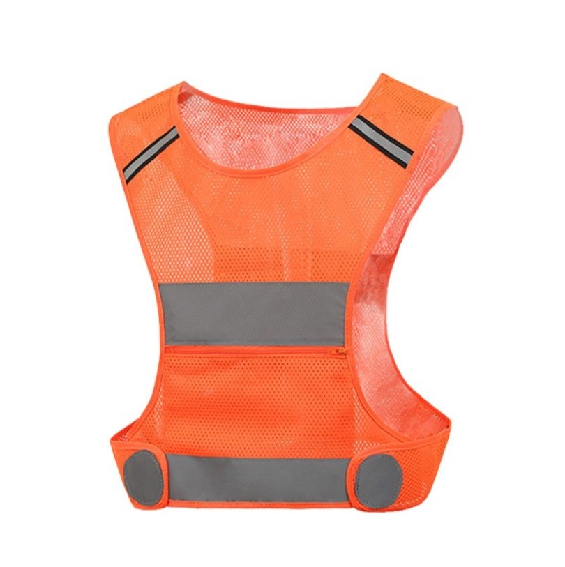 Customizable Sports reflective safety clothing Night run cycling breathable reflective vest