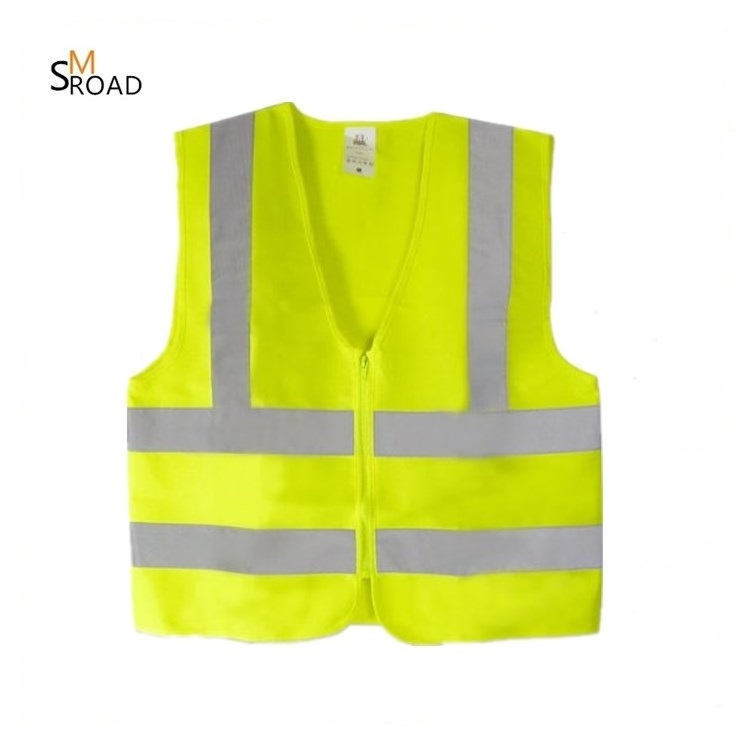 2020 Customized Hi Vis security safety company logo running best reflective vest