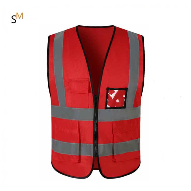 EN20471 HIGH VISIBILITY yellow orange blue green SECURITY WORK reflective vest safety vest