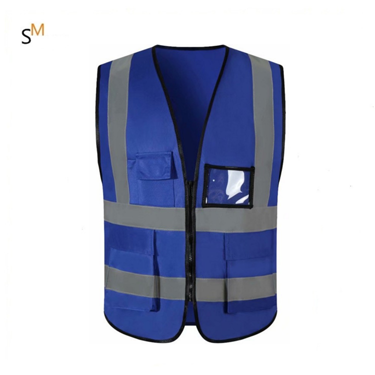 EN20471 HIGH VISIBILITY yellow orange blue green SECURITY WORK reflective vest safety vest