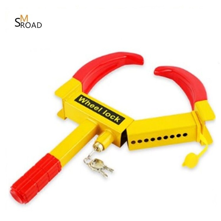 Low price high quality Anti theft strong Motorbike Car tire lock wheel clamp lock