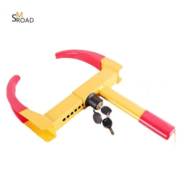 Low price high quality Anti theft strong Motorbike Car tire lock wheel clamp lock