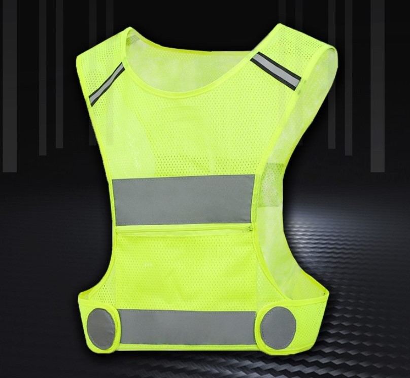 Customizable Sports reflective safety clothing Night run cycling breathable reflective vest