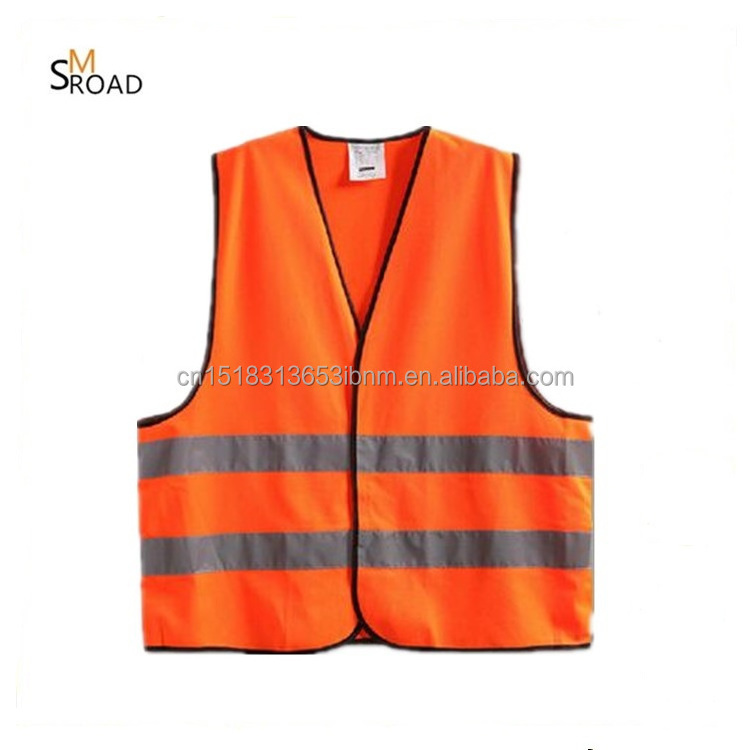 cheap customized orange motorcycle SECURITY VEST running construction saftey vest reflective