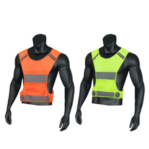 Customizable Sports reflective safety clothing Night run cycling breathable reflective vest