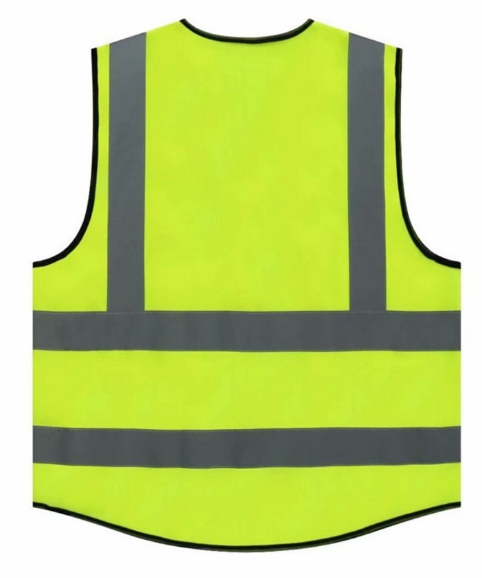 120gsm EN20471 reflector HI VIS work construction safety reflective vest