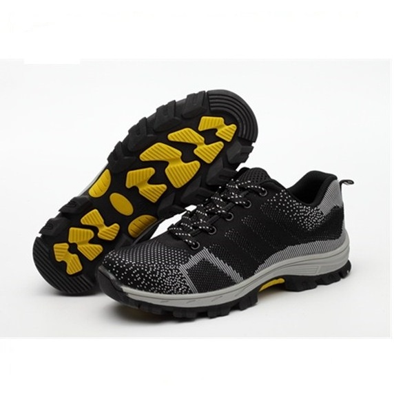 High quality Smash proof rubber puncture resistant work safety shoes