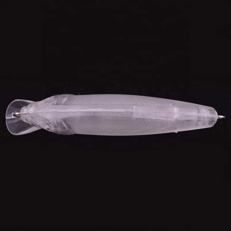 8cm/9g DIY hard lures fishing lure blanks crankbait minnow bait unpainted lure swim bait blank