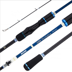 RANMI Japan Full Fuji Parts Lure  Sea Boat slow Jigging Fishing Rod 2 Sections Carbon Fiber Saltwater Spinning Fishing Rod