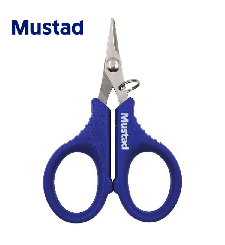 Mustad 9.5cm fishing line scissors stainless steel fishing Professional scissors