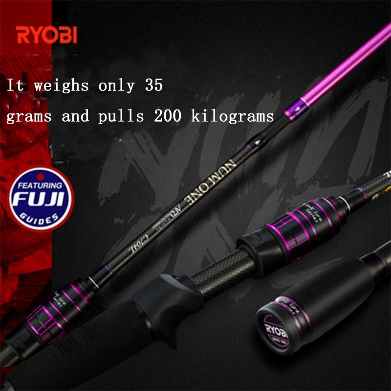 Ryobi NUMONE  high carbon fiber light fishing casting ultralight lure fishing rod