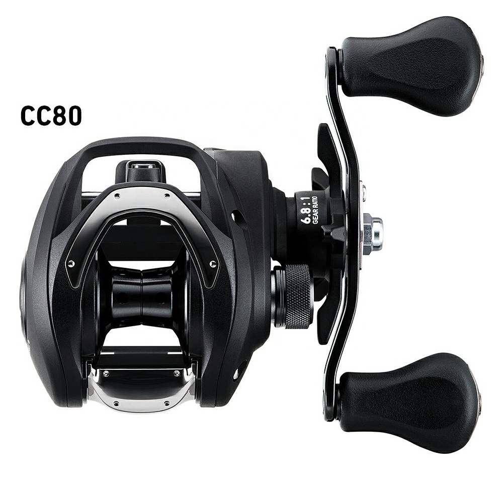 DAIWA CC80 Baitcasting Fishing Reel 7kg Power Super Lightweight 6.8:1 Bait Casting Fishing Reel One-way Clutch Magnetic Brake