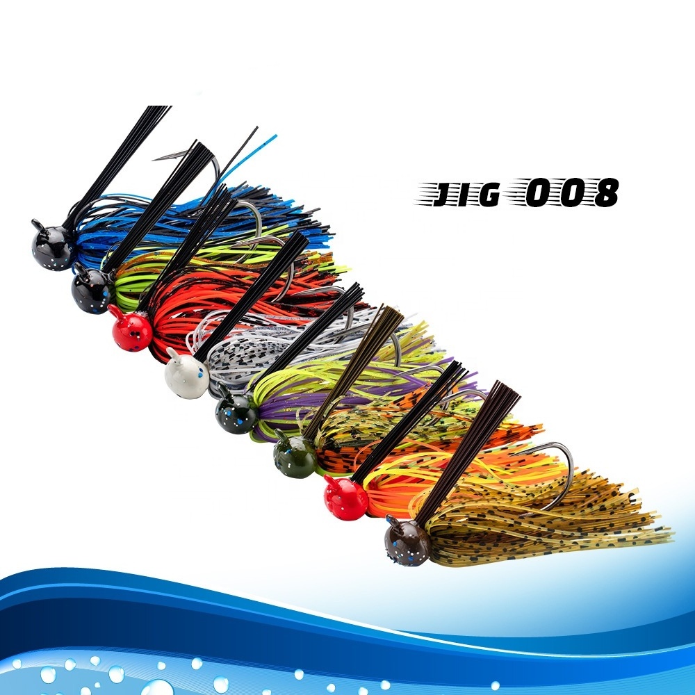 12g 16g weedless buzz bait fishing lures chatter bait bass jigs lures football jig football head jigs