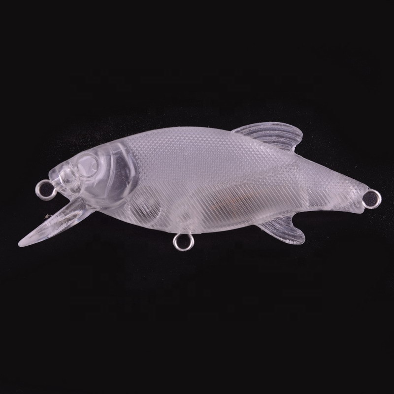 8cm/9g DIY hard lures fishing lure blanks crankbait minnow bait unpainted lure swim bait blank