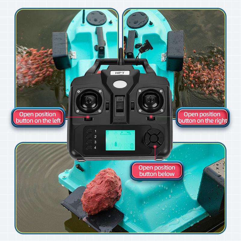 fishing bait boat with fish finder and gps  sonar  RC bait boat carp fishing