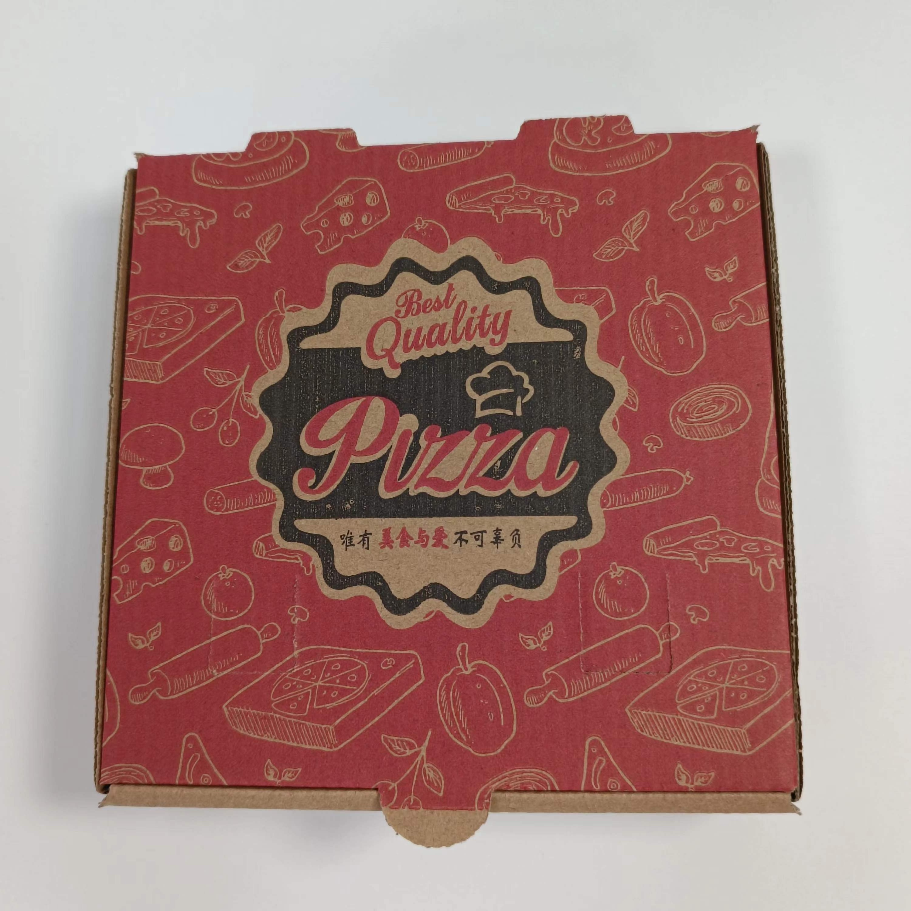 Delivery Box Motorcycle Pizza Specifications Wholesale Price Folding Pizza Box