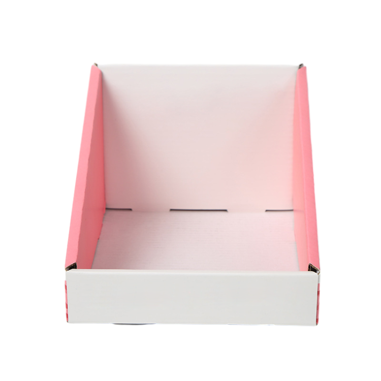 Paper Counter Stand Carton Pdq Corrugated Retail Packets Candy Chocolate Cardboard Paper Countertop Product Display Box