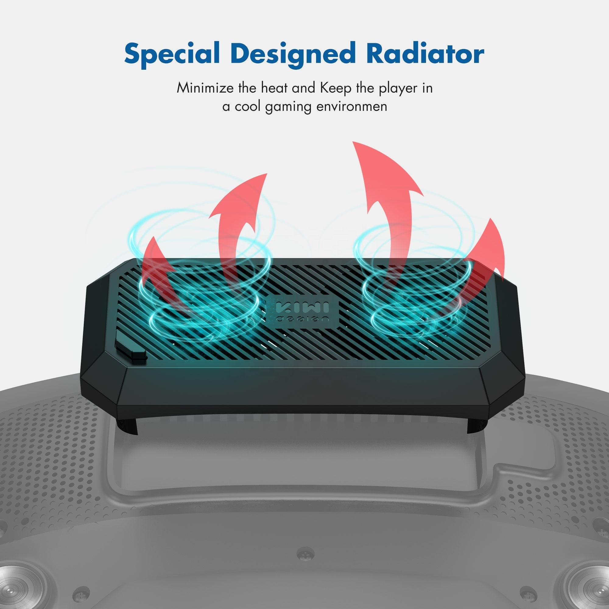 KIWI design Valve Index USB Radiator Fans Accessories Cooling Heat VR Headset VR Game With 2 Gears Adjustable Wind