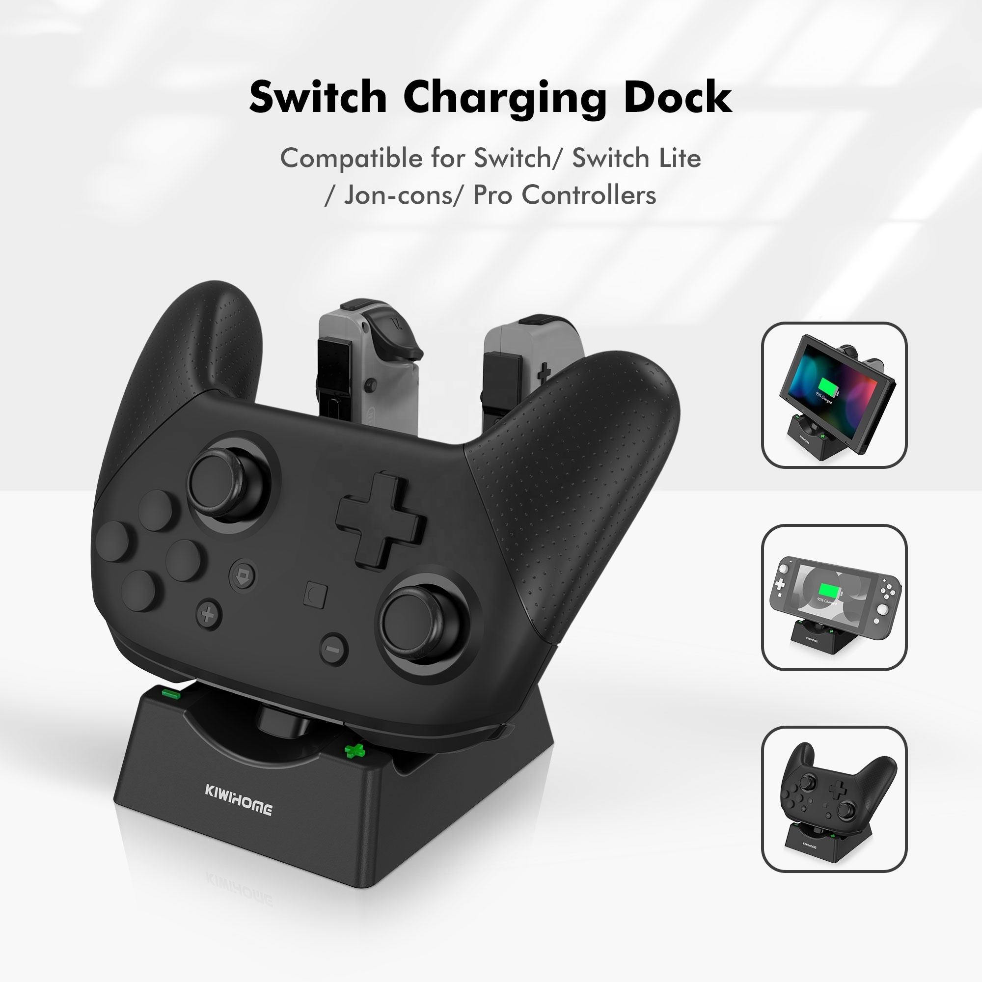 Portable Charging Dock for Nintendo Switch and Switch Lite,Aluminum 4K HDMI WIth USB 3.0 port