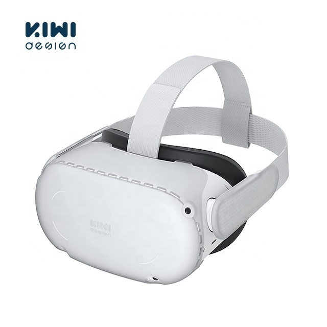 Fully ventilated design high toughness material durable scratch-resistant vr protective cover for Oculus Quest 2 headset