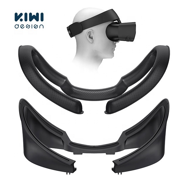 VR cover Facial Interface Bracket For Oculus Rift S accessories With Anti-Leakage Nose Pad PU Leather