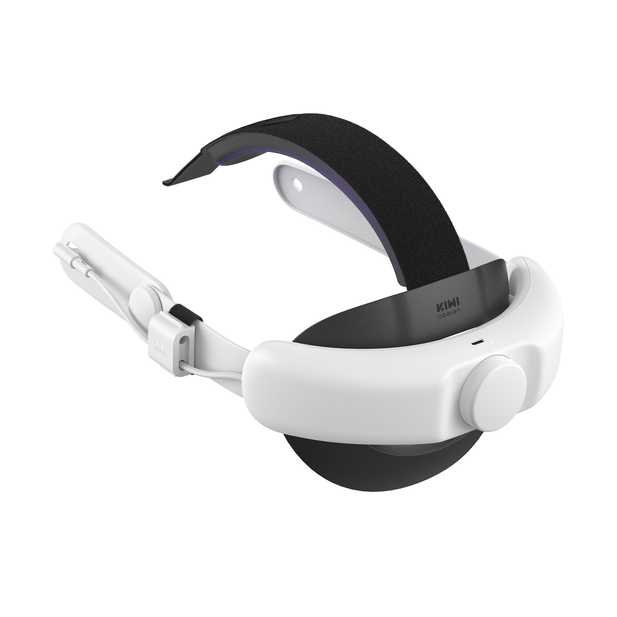 KIWI design Newest Design For Meta Quest 3 VR Elite Strap Adjustable VR Comfortable Head Strap