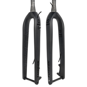 TOSEEK M40 MTB Full Carbon Fiber Bike Front Fork 27.5/29er Integration Thru Axle Fork 15x110mm Bicycle Boost Fork