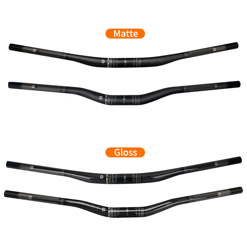 Original Production Toseek  Xc Dh Am Long 820mm Bicycle Carbon Handlebars Bike Accessories For Mountain Bike Water Motorcycle