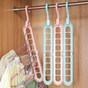 Home Storage Organization Clothes Hanger Drying Rack Plastic Clothes Hangers Storage Racks Wardrobe Storage Hanger