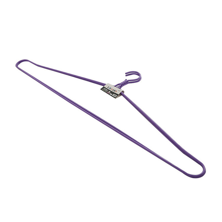 Metal Wire Clothes Hanger Bulk for Coats Space Saving Metal Hangers Non Slip blanket hanger