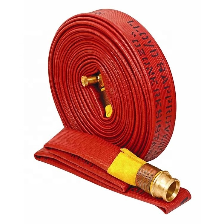 XHYXFire High Quality and low cost Light Weight Flexible PVC Fire Hose For Manufacture