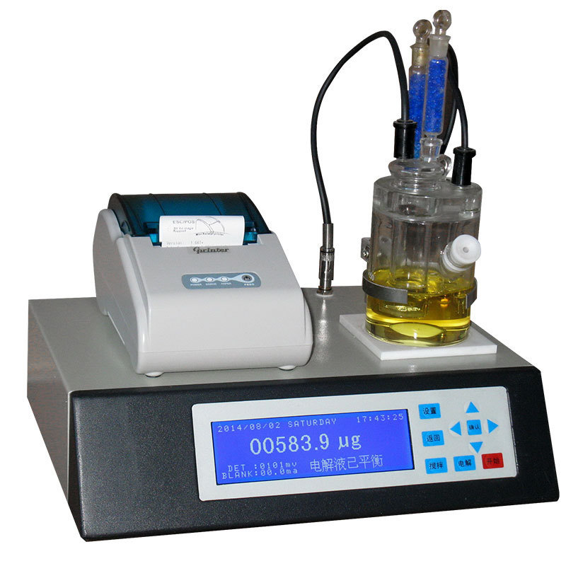 Karl fischer moisture analyzer transformer oil water content tester micro-moisture analyzer