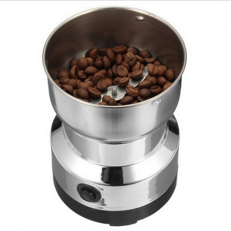 Electric Spice and Coffee Grinder Stainless Steel  Beans Grinding Machine for Kitchen Electric Coffee Grinder