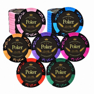 blank ceramic poker chips poker casino chips custom ept poker chips set