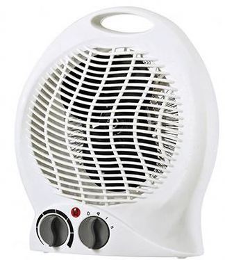 2 Heating Electric Room Portable Fan Heater with Thermostat Fan Heater with tip-over switch