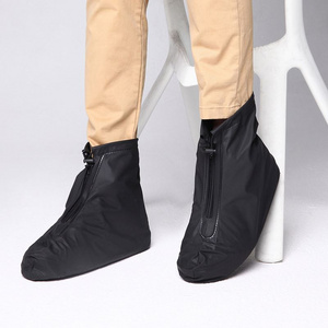 New Cheap Custom Men's Rubber Convenient Waterproof Shoes Cover Transparent Rain Boots