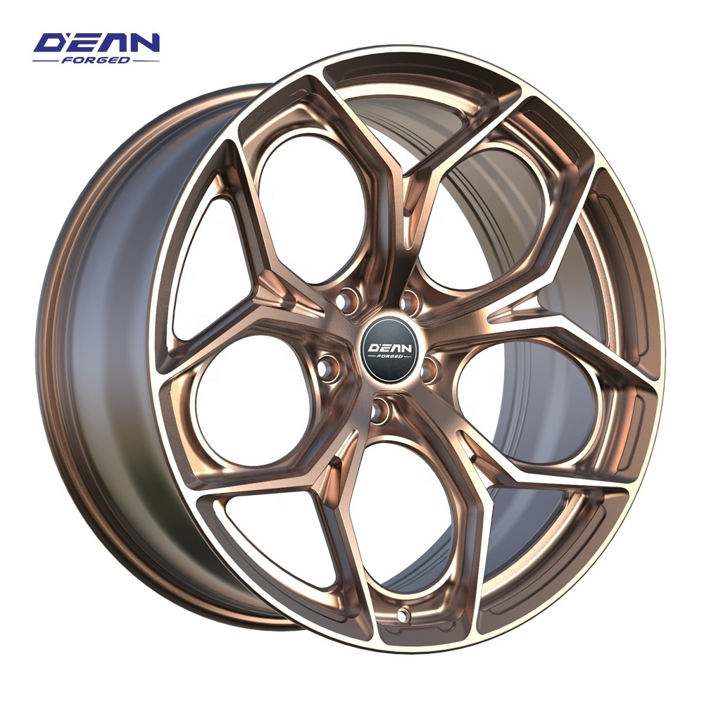 #5207D New design Custom forged wheels 16-24inch 6061-T6 aluminum alloy wheel 5x130 5x120