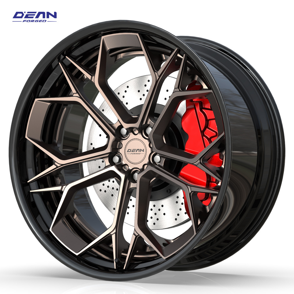 DEAN C007 custom forged wheels 16 to 22 inch 6061-T6 aluminum alloy wheel  LC500 5X114.3 5X112 5X120 5X115  wheels