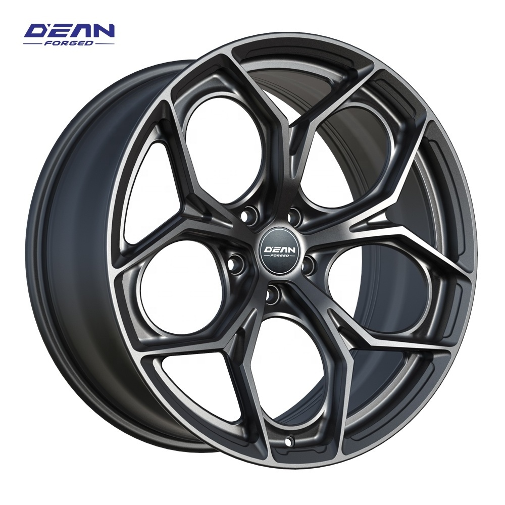 #5207D New design Custom forged wheels 16-24inch 6061-T6 aluminum alloy wheel 5x130 5x120