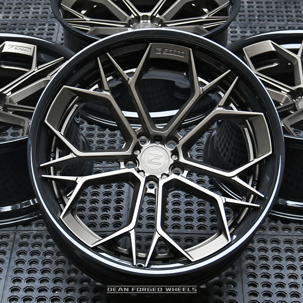 DEAN C007 custom forged wheels 16 to 22 inch 6061-T6 aluminum alloy wheel  LC500 5X114.3 5X112 5X120 5X115  wheels