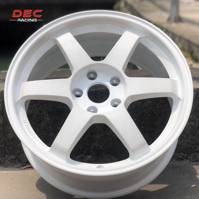 New design TE37 SL 15 16 17 18 19 inch  Car refitting wheels 4x100 4X114.3  5x100 5x105 5x108 5x112 5x114.3 5x120