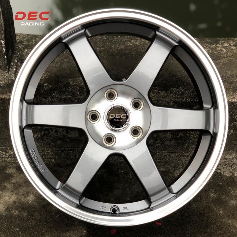 New design TE37 SL 15 16 17 18 19 inch  Car refitting wheels 4x100 4X114.3  5x100 5x105 5x108 5x112 5x114.3 5x120