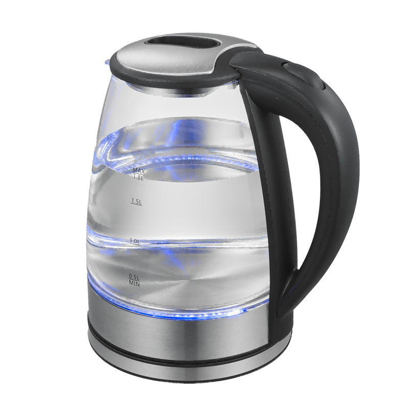 Tea Water Fast Boil  Keep warm Hot Kettles 1500w Glass Cordless Electric Kettle